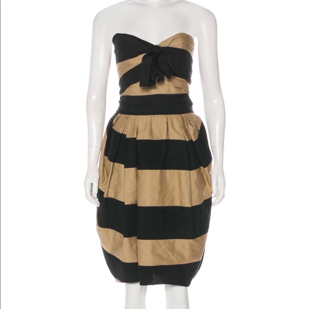 Lanvin stunning strapless dress! size FR36